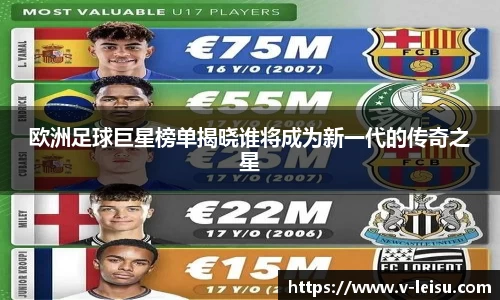 欧洲足球巨星榜单揭晓谁将成为新一代的传奇之星
